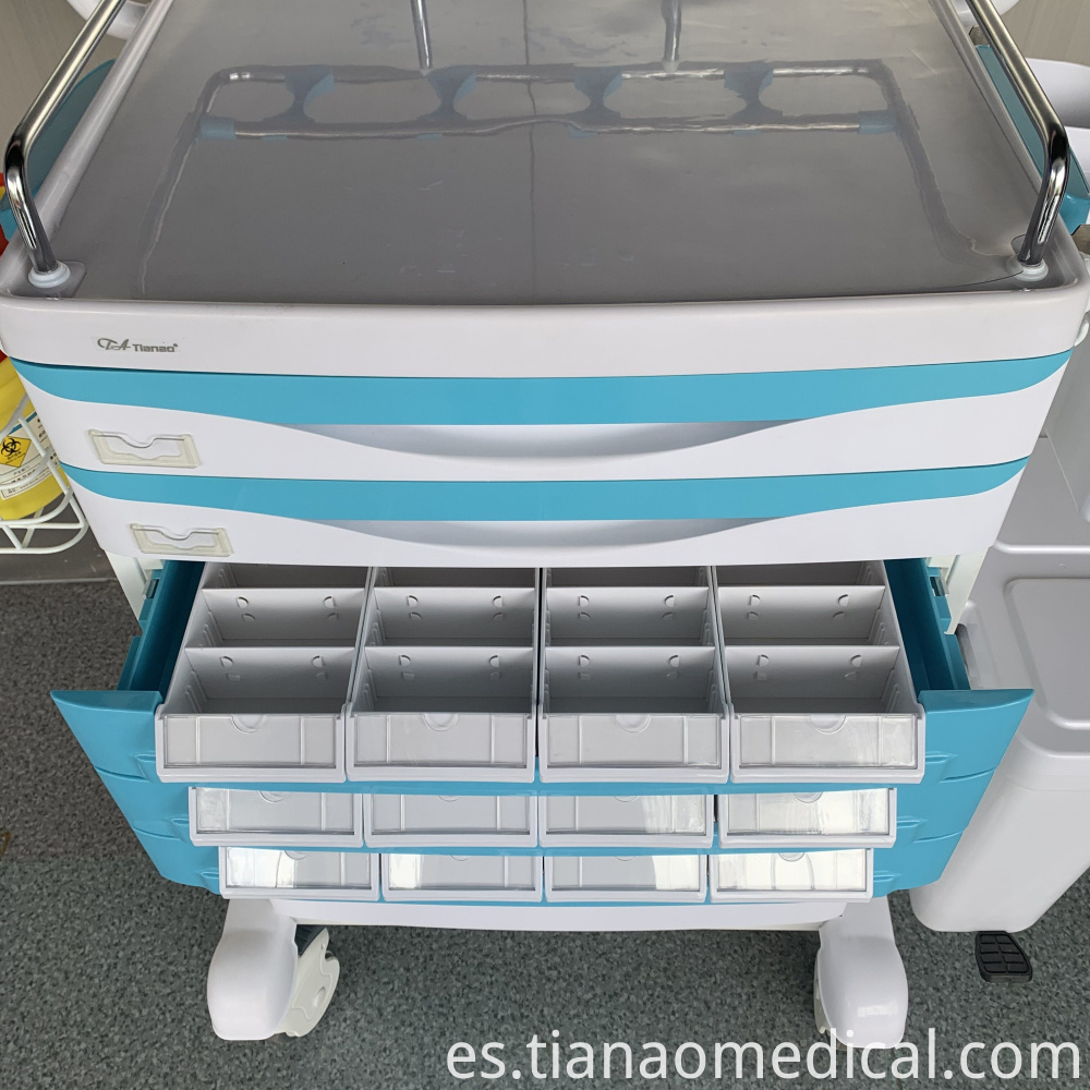 Carro de carro médico de medicina artística Medical Artistic Medicine Trolley Cart